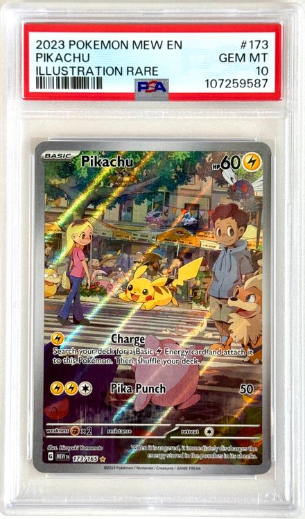 Pokemon 151 Pikachu PSA 10