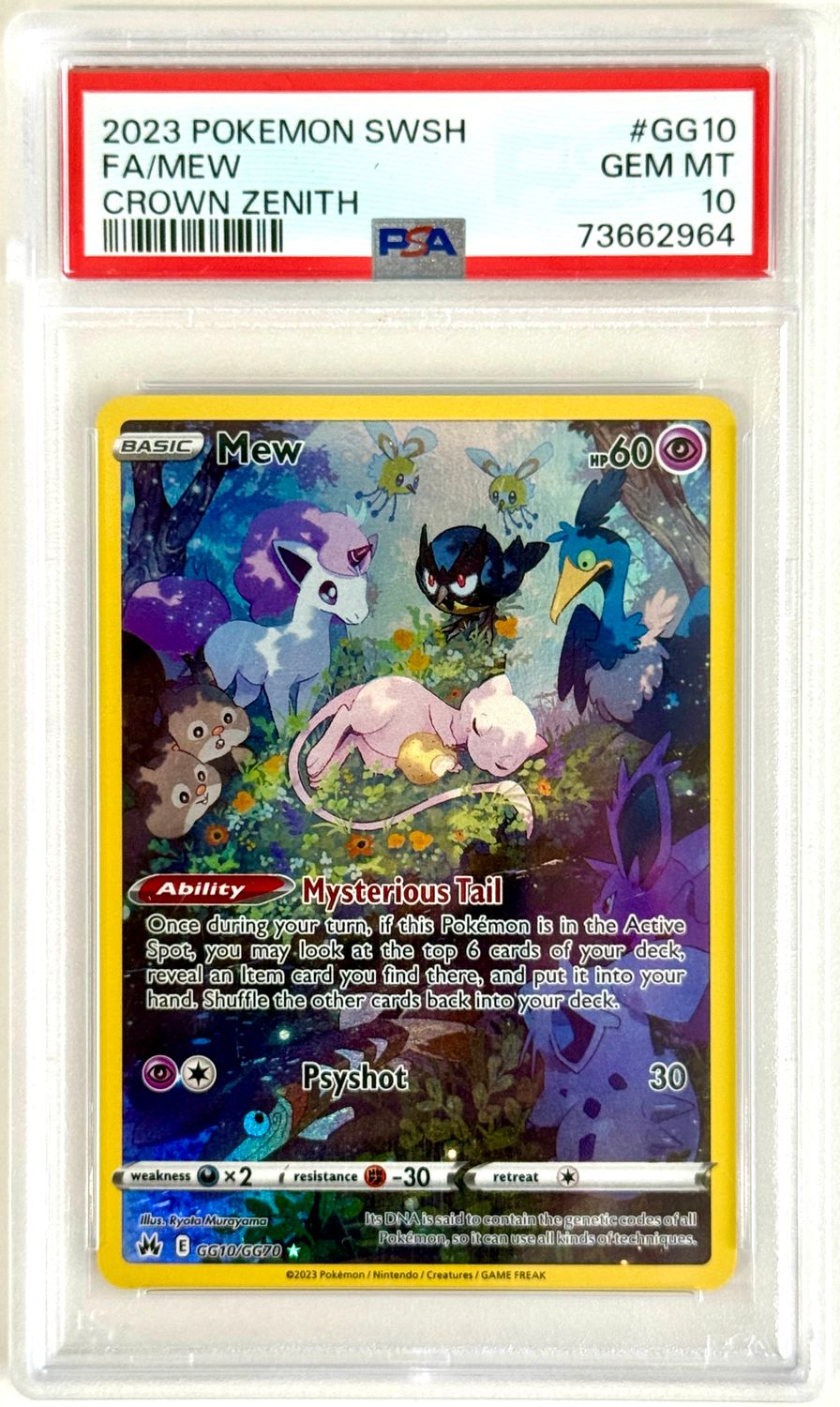 Crown Zenith Mew PSA 10